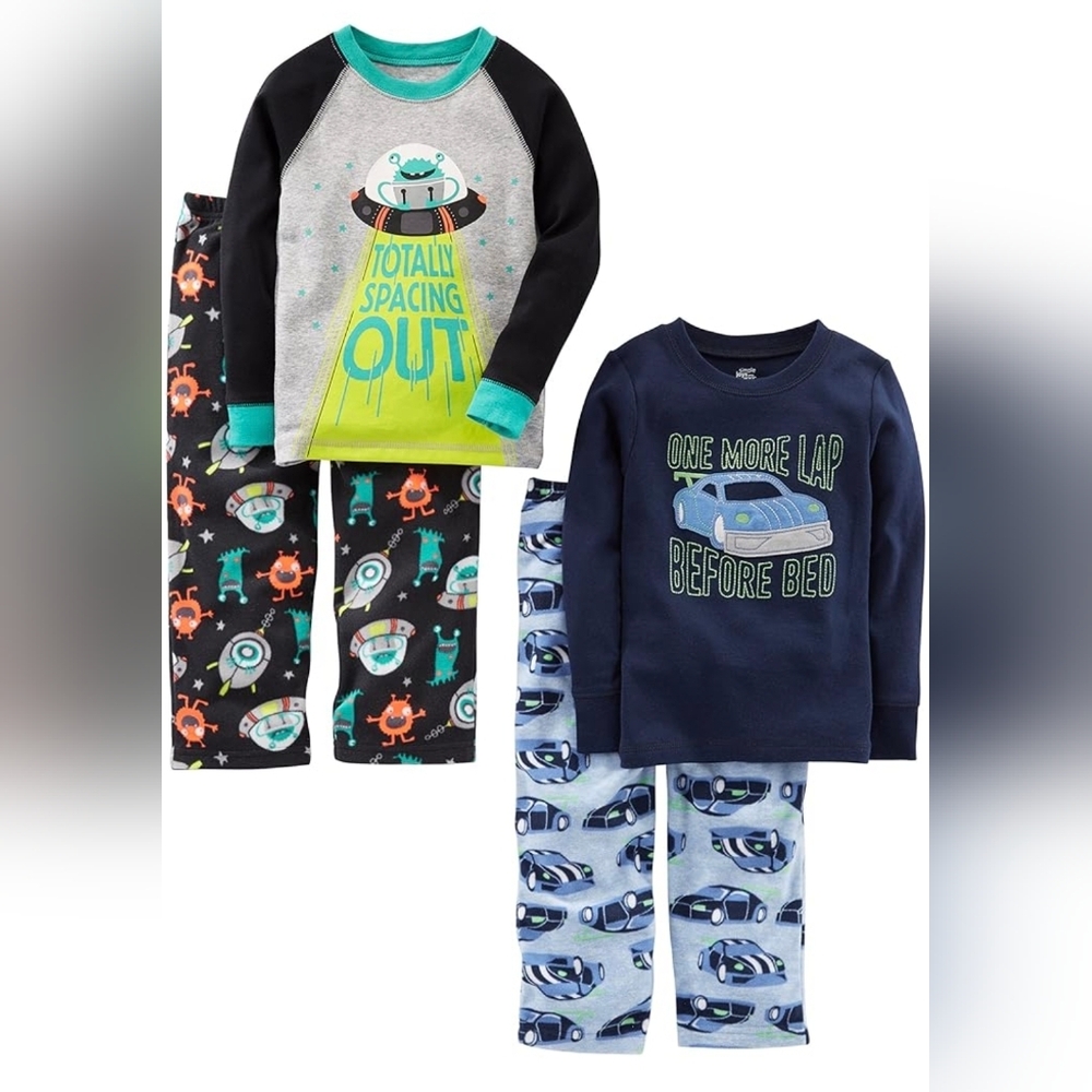 Carters 3T 4 Piece Pajama Set
